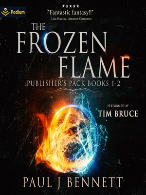 cover image of The Frozen Flame, Books 1-2
